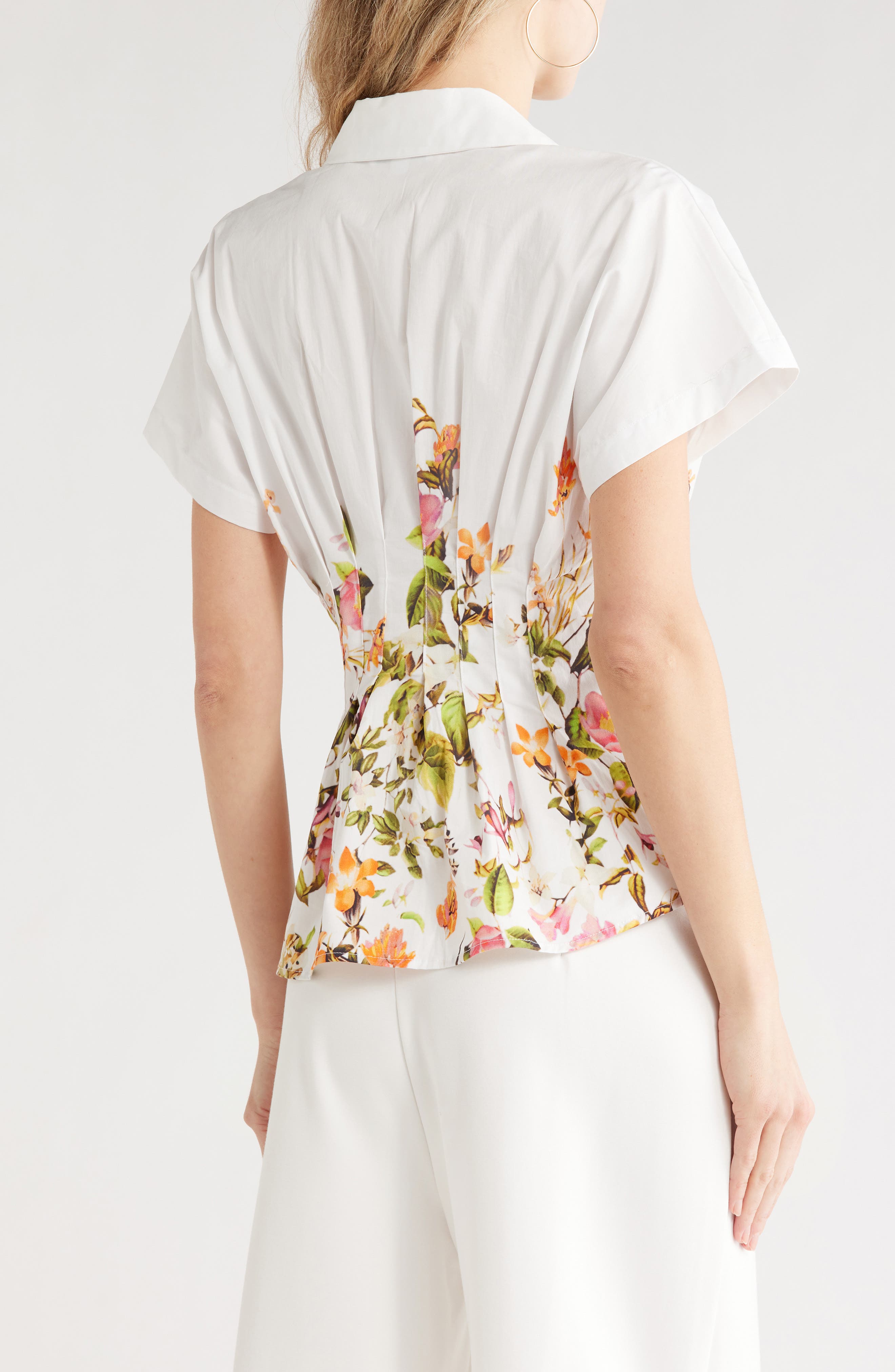 Short Sleeve Printed Top - image 2