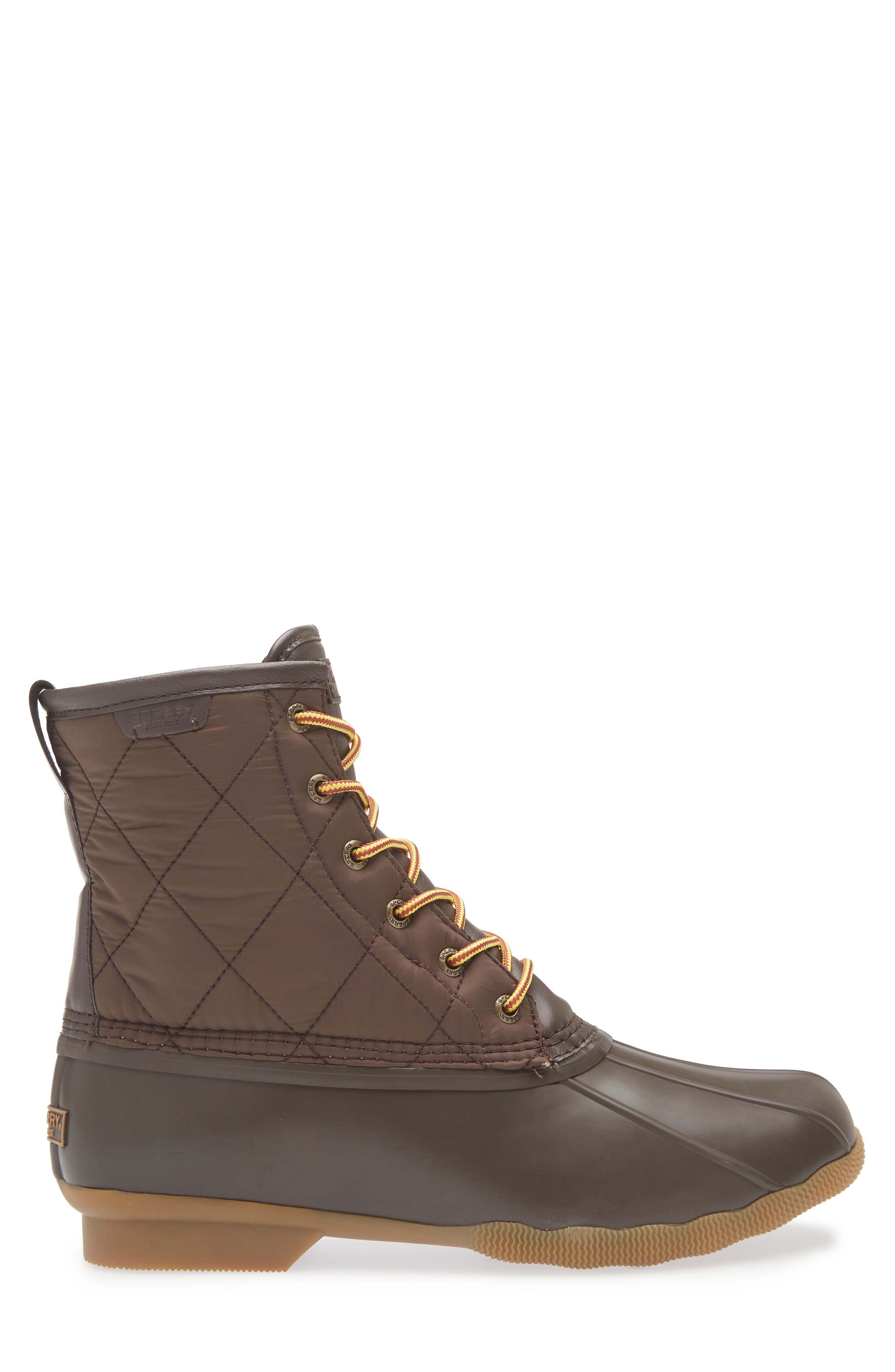 Sperry Saltwater Duck Toe Boot, Alternate, color, Brown