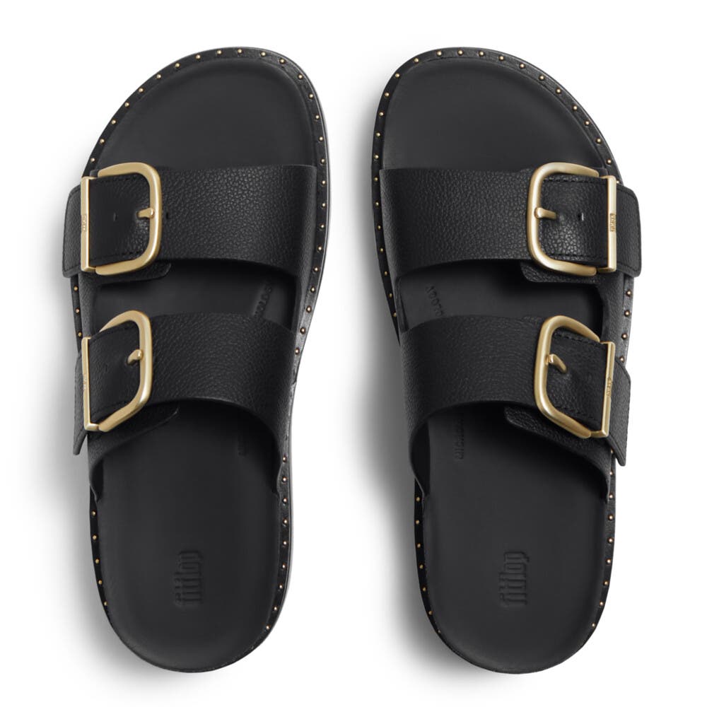 FitFlop Gen-FF Max Buckle Sandal, Alternate, color, All Black