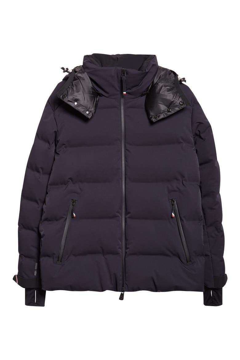 Montgetech Water Repellent Down Puffer Jacket, Alternate, color, NAVY BLUE