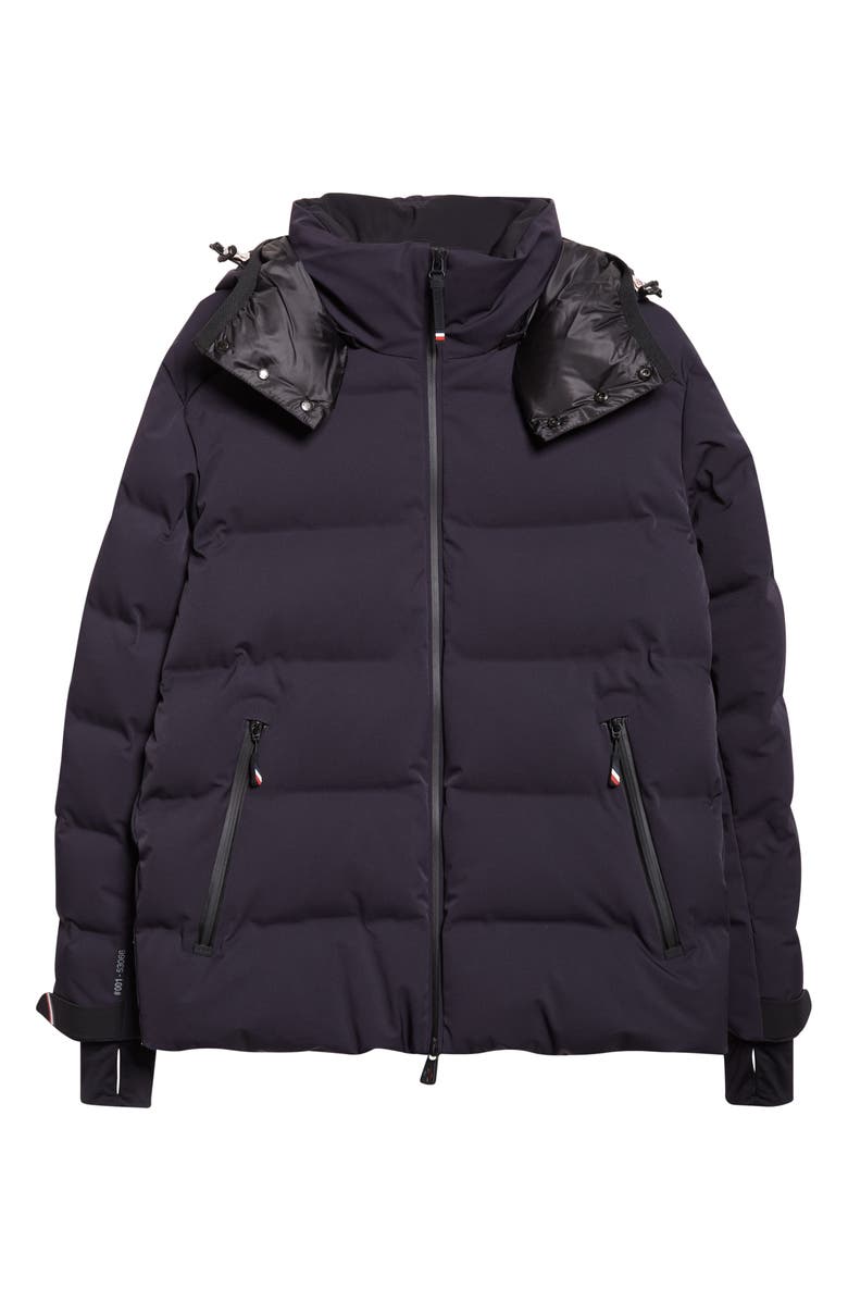Moncler Montgetech Water Repellent Down Puffer Jacket, Alternate, color, Navy Blue