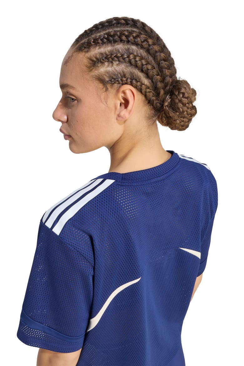 Mesh Short Sleeve T-Shirt, Alternate, color, DARK BLUE