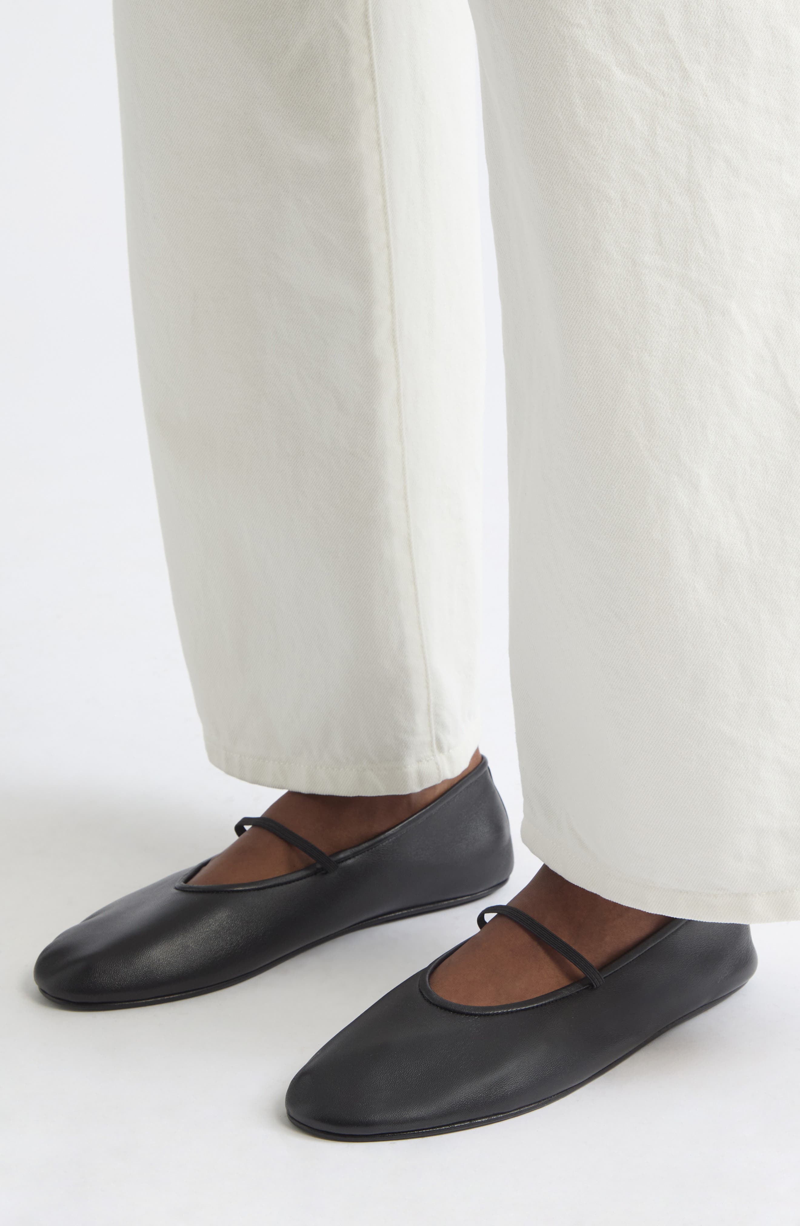 Ballet Flat, Alternate, color, BLACK