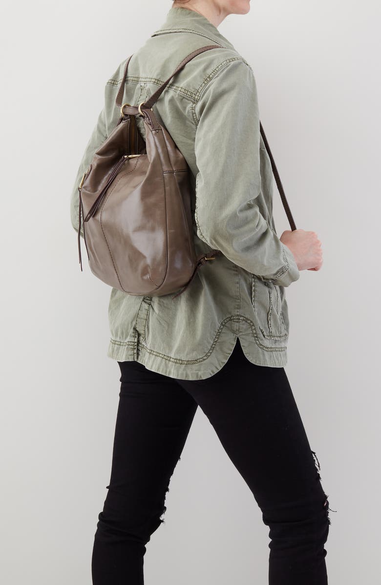 HOBO Merrin Leather Backpack, Alternate, color,