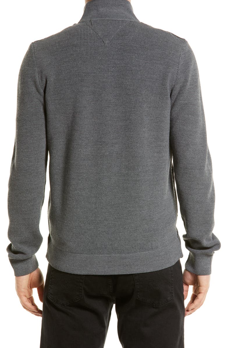 Brax Steffen Feel Good Sportive Zip-Up Sweater Jacket, Alternate, color, 