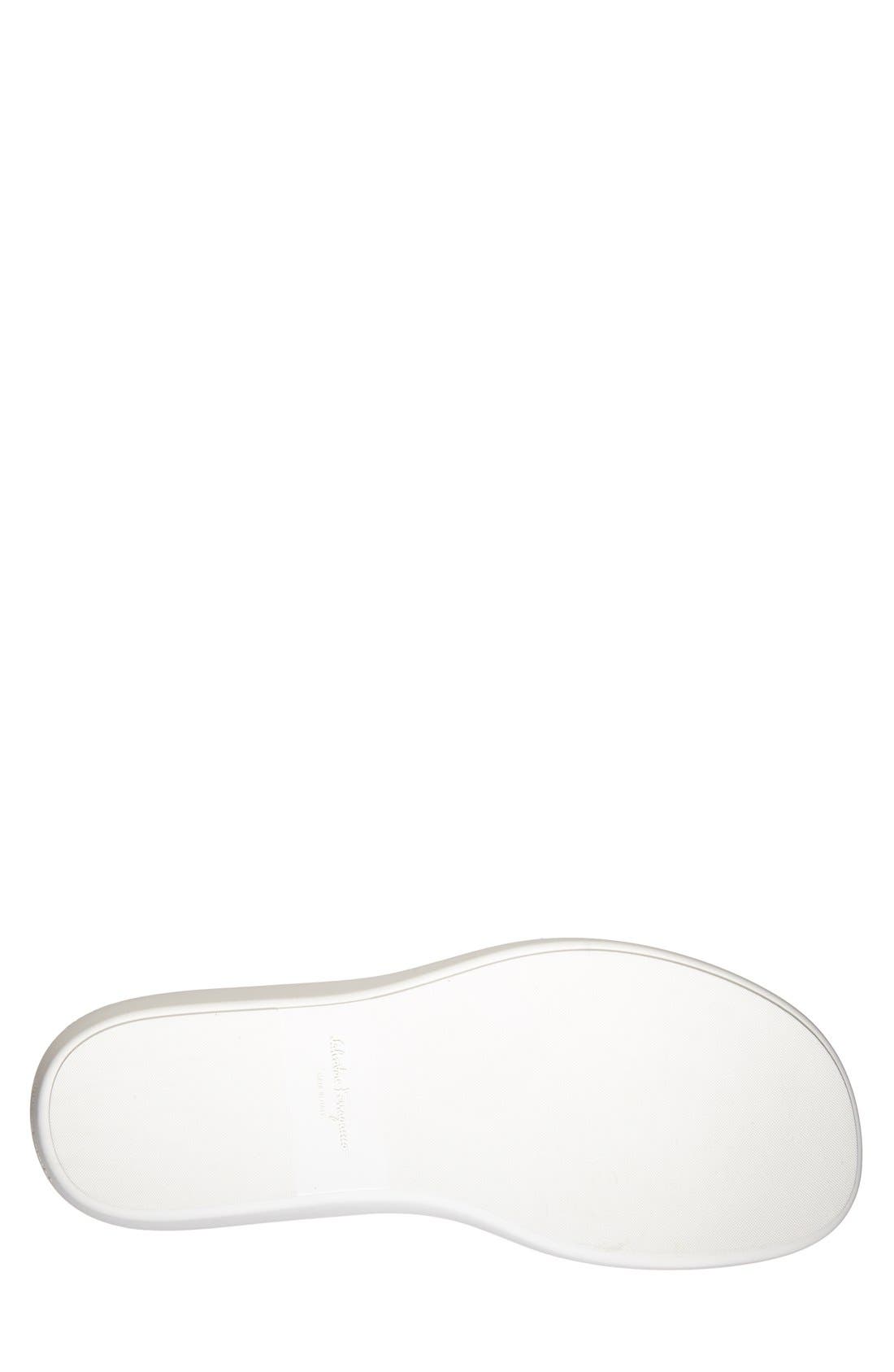 Salvatore Ferragamo 'Nizza' Flip Flop, Alternate, color, CARROT
