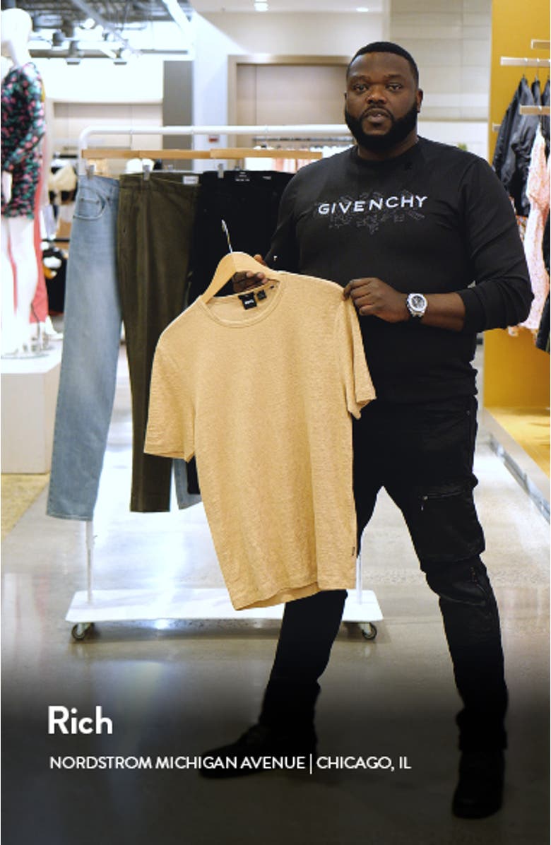 Tiburt Slub Linen T-Shirt, sales video thumbnail