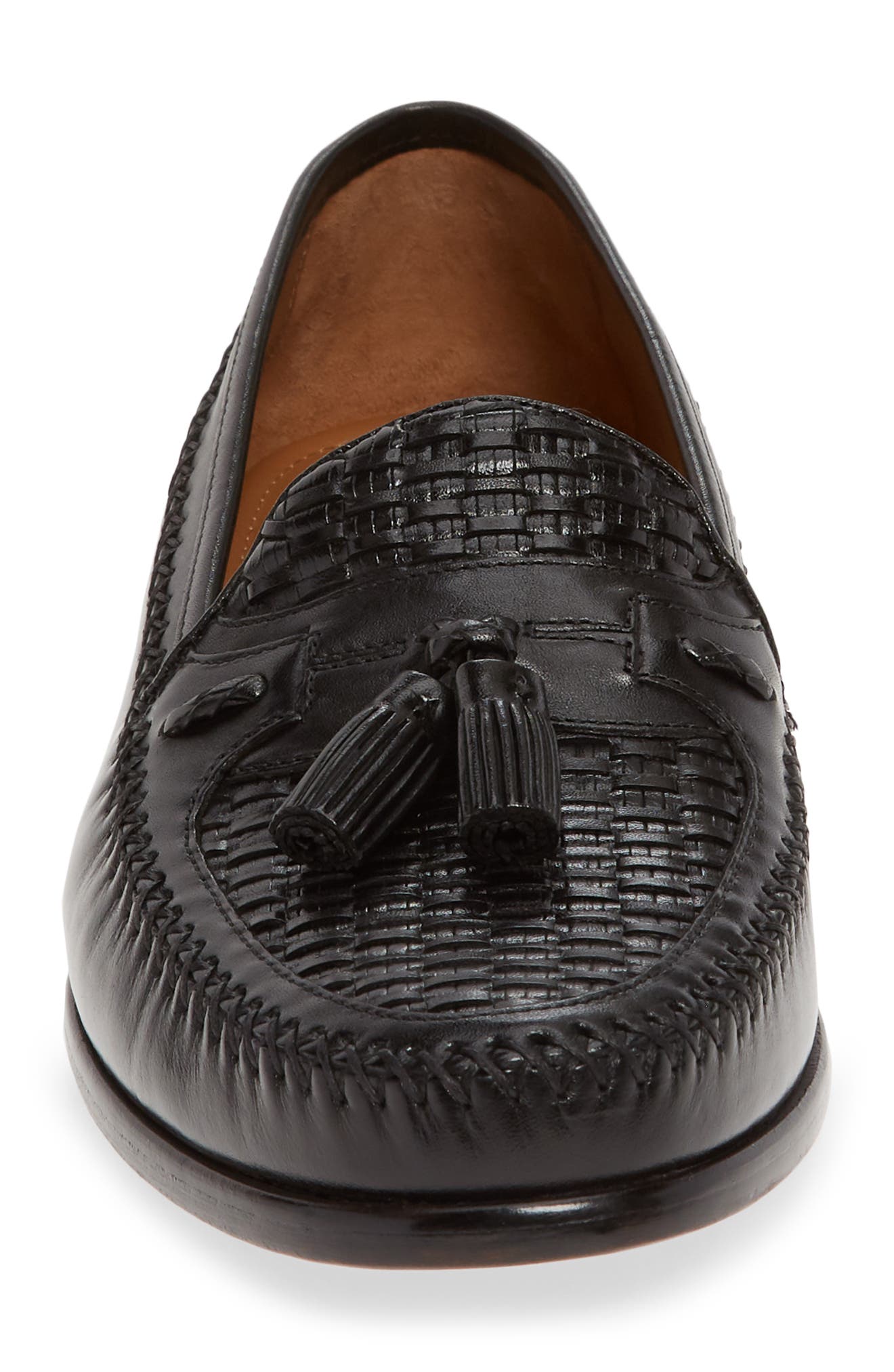 Johnston & Murphy Domani Woven Tassel Loafer, Alternate, color, 