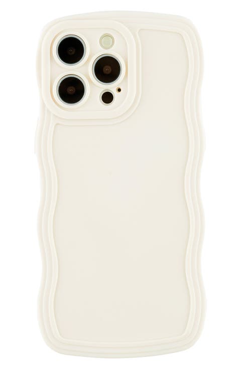 Solid Wavy Bumper iPhone 14 Pro Max Case