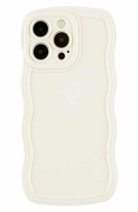 Auramma Solid Wavy Bumper iPhone 14 Pro Max Case