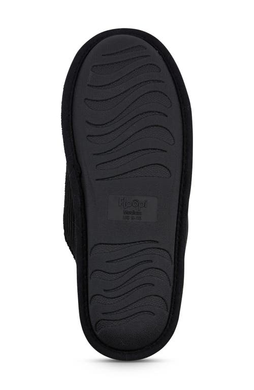 Floopi Corduroy Faux Fur Lined Slipper In Multi