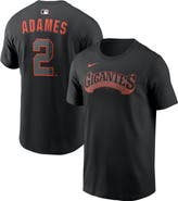 Nike Men's Nike Willy Adames Black San Francisco Giants Alternate Name & Number T-Shirt