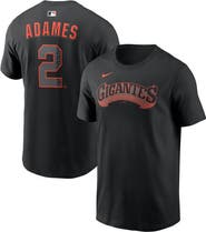 Nike Men's Nike Willy Adames Black San Francisco Giants Alternate Name & Number T-Shirt
