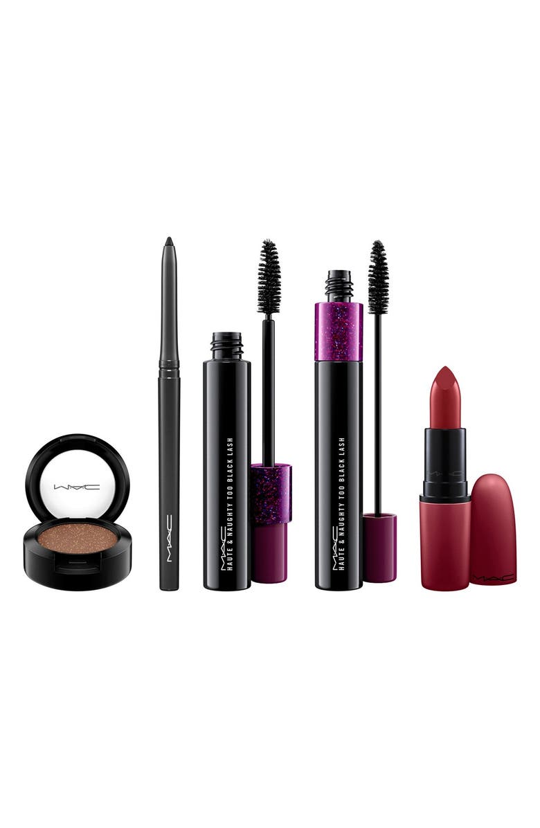 MAC Cosmetics MAC 'Look in a Box - Sassy Siren' Burgundy Lip & Eye Kit, Alternate, color, 