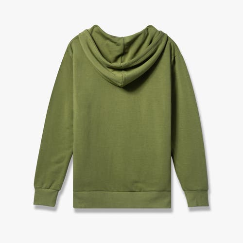 Feat Unisex Treecell Plush Hoodie In Iguana