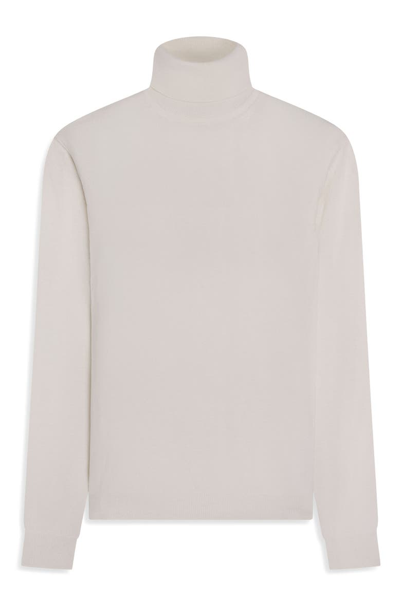 George Extrafine Merino Wool Turtleneck Sweater, Main, color, CHALK