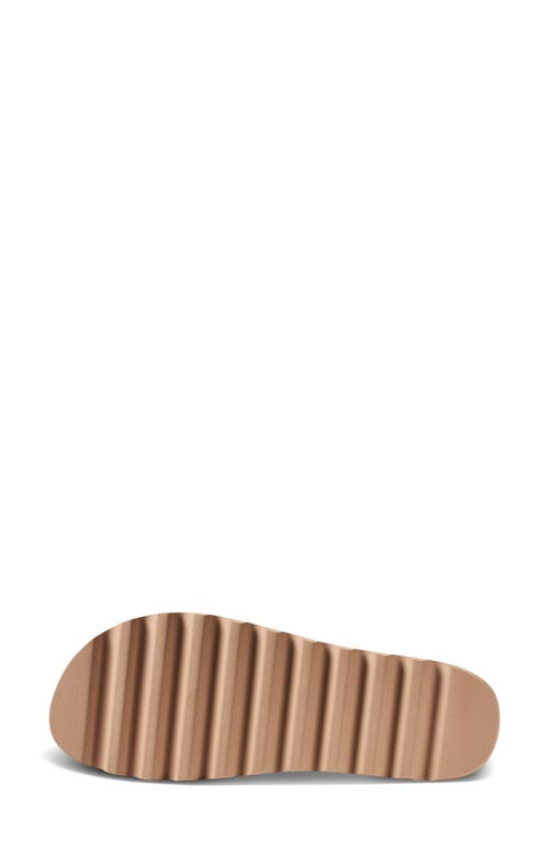 Reef Cushion Vista Hi Platform Slide Sandal In Oasis Duo