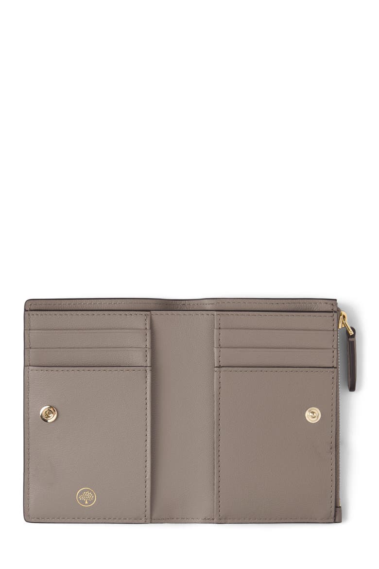 Continental Bifold Zipped Wallet, Alternate, color, Cashmere Taupe