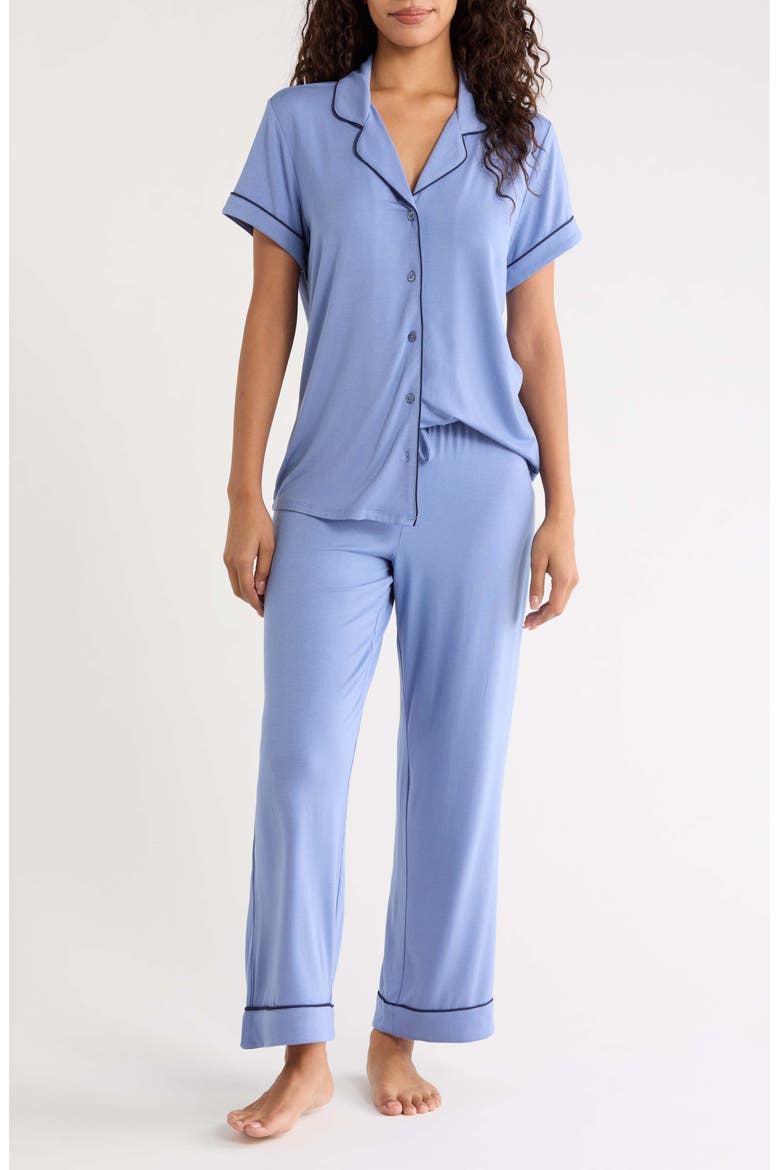 Moonlight Eco Crop Pajamas, Main, color, BLUE BEYOND