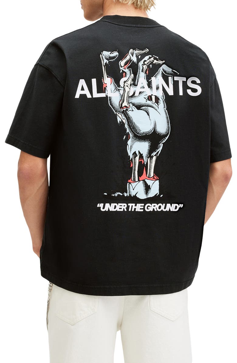 AllSaints Undergang Graphic T-Shirt, Alternate, color, 