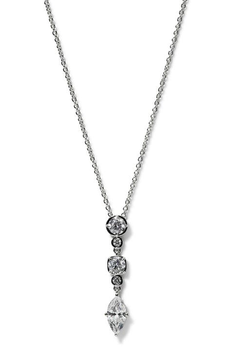 Delancey Short Cubic Zirconia Y-Necklace