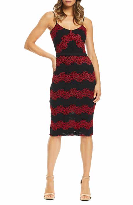 Dress the Population Whitney Lace Body-Con Dress