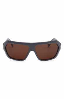 64mm Oversize Square Sunglasses