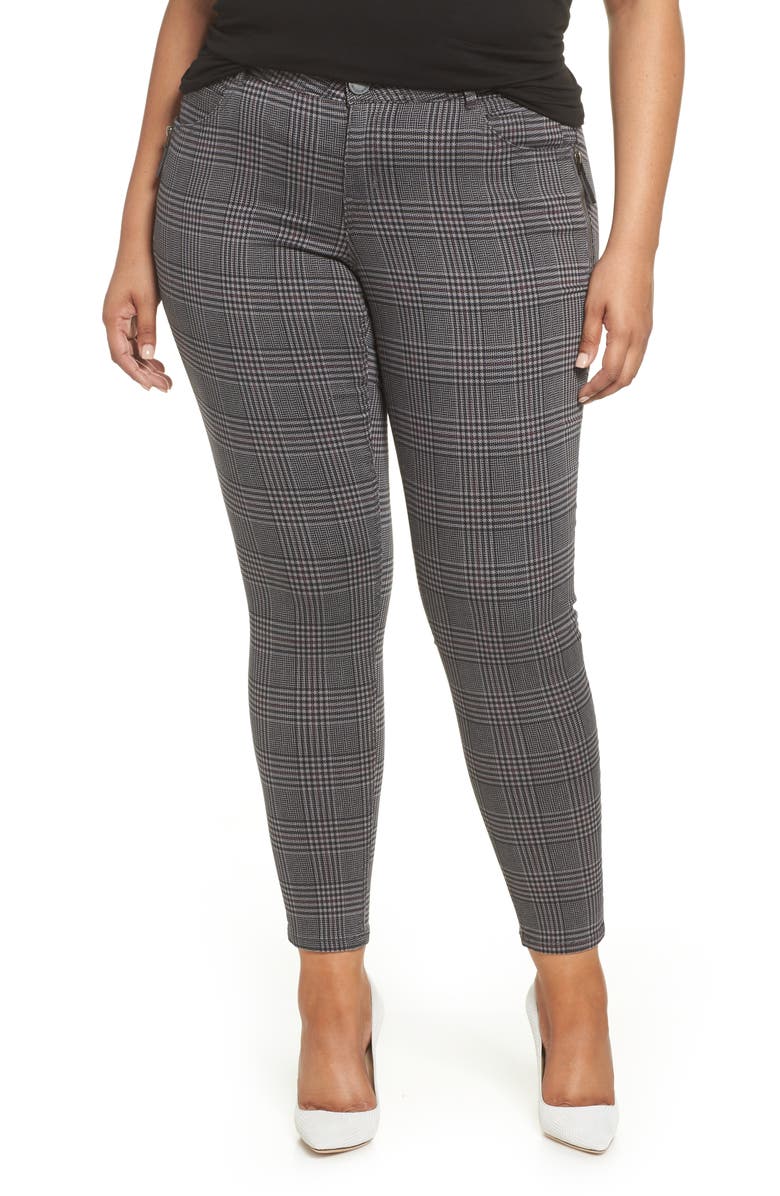 Wit & Wisdom 30/10 Side Zip Ab-Solution Skinny Fit Pants, Main, color,