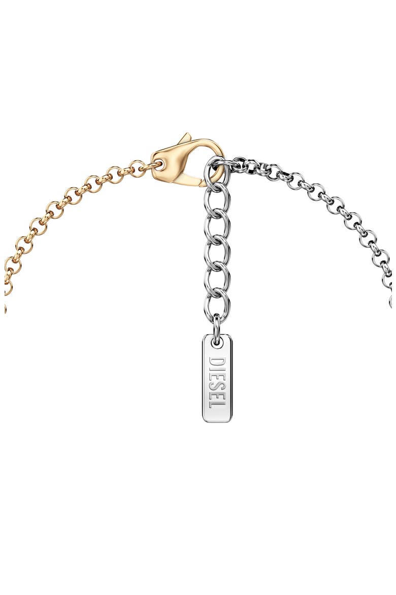 Two-Tone Logo Chain Bracelet, Alternate, color, TWO TONE