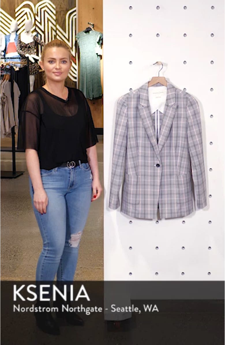 Plaid Blazer, sales video thumbnail