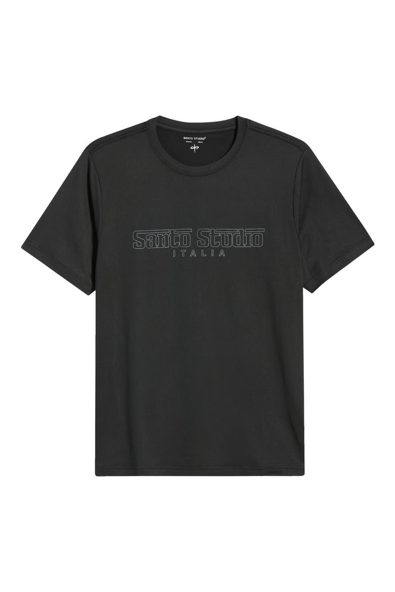 Italia Tech T-Shirt, Alternate, color, BLACK