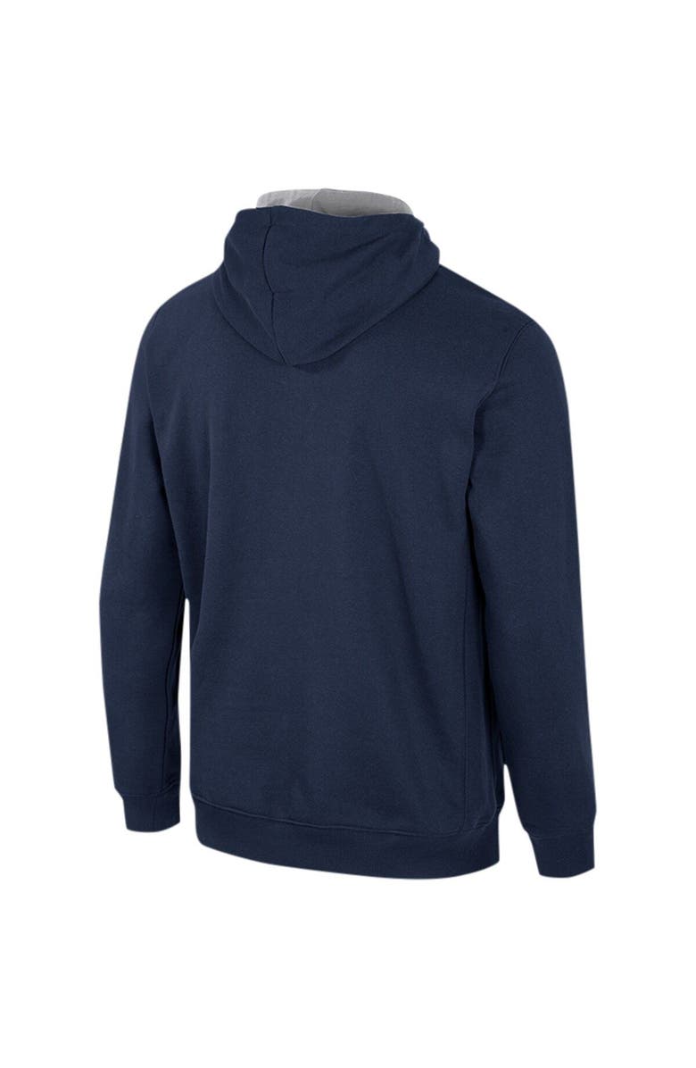 COLOSSEUM Men's Colosseum Navy Georgetown Hoyas Team Half-Zip Pullover Hoodie, Alternate, color, Navy