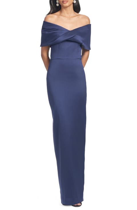 Viveca Off the Shoulder Gown