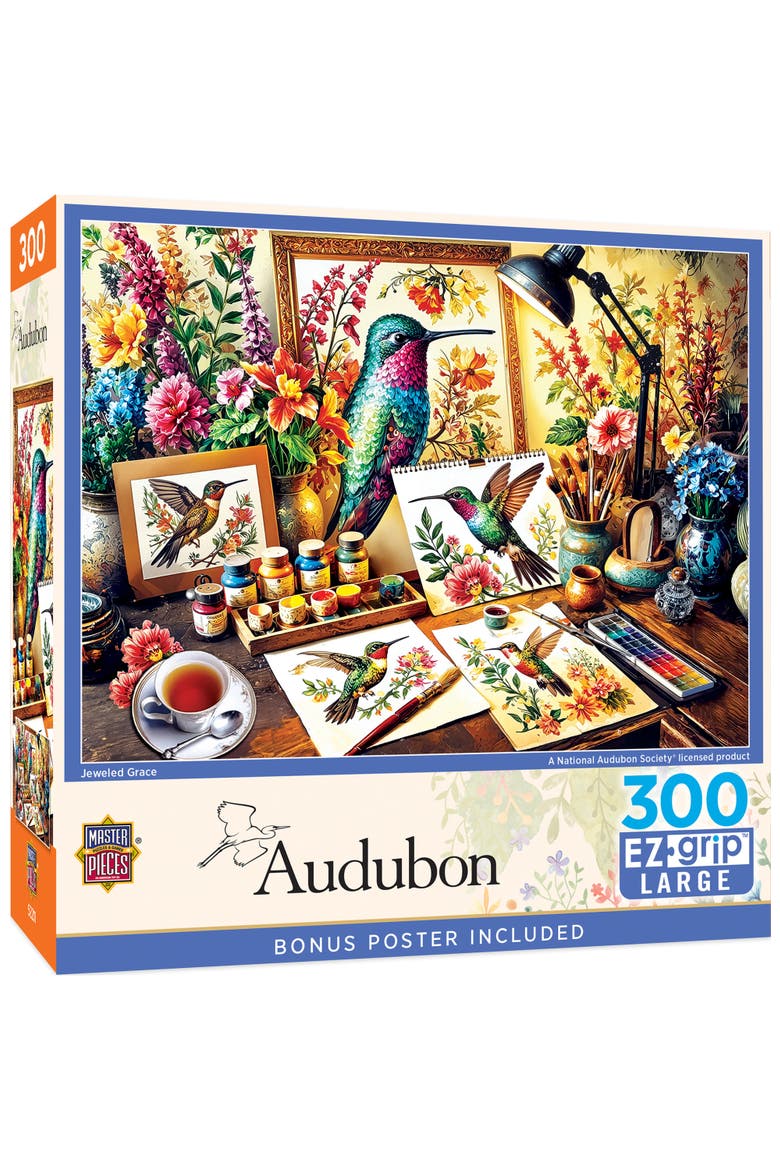 Jeweled Grace 300 Piece Jigsaw Puzzle, Main, color, Multicolor