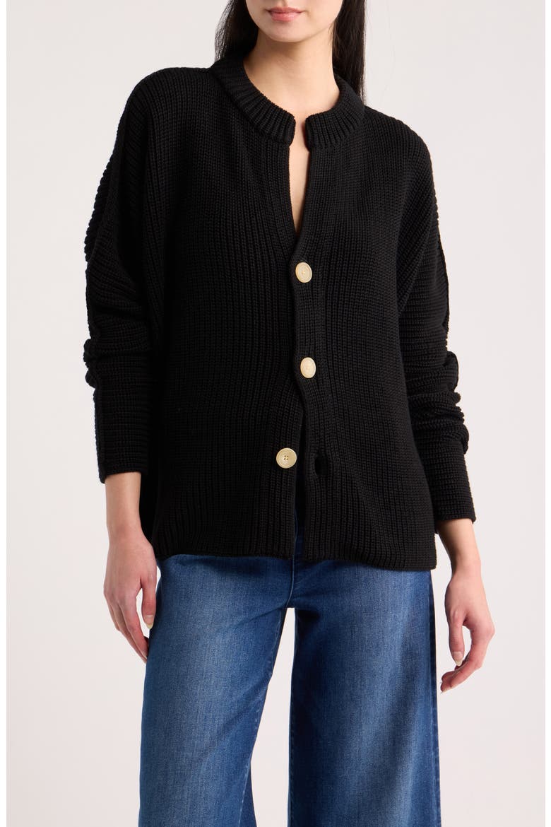 Montecito Cardigan, Main, color, BLACK