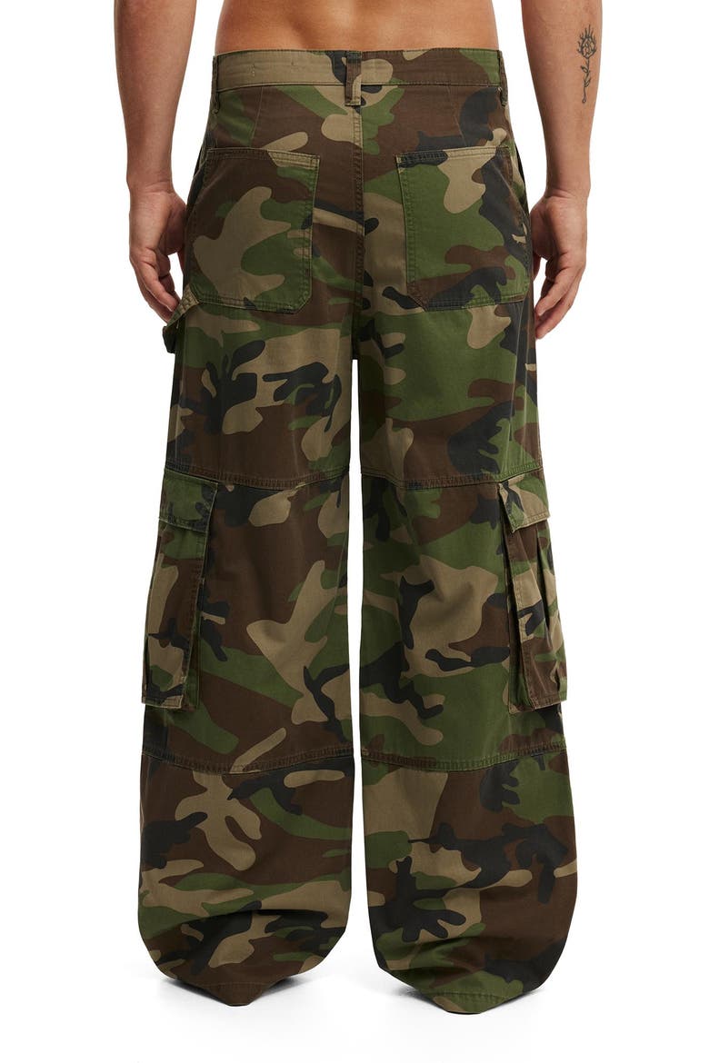 Men's Super Baggy Cargo Pant, Alternate, color, Jungle Camo