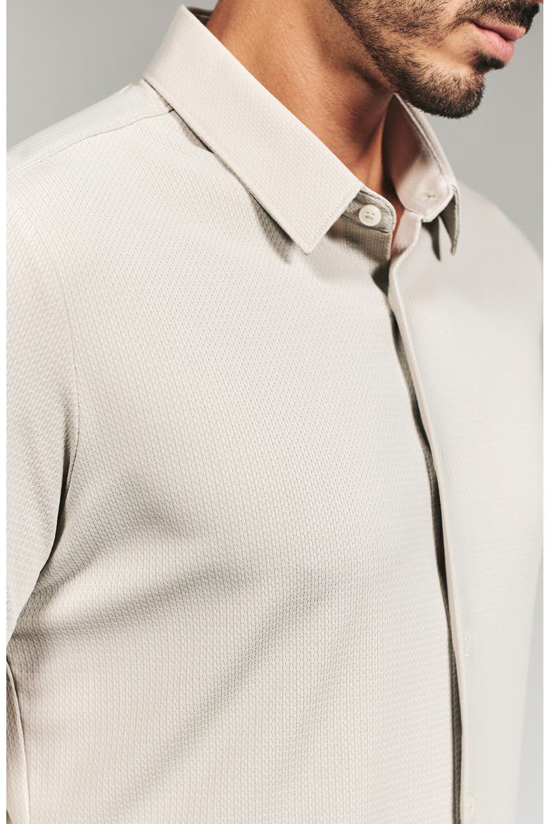 Alldridge Short Sleeve Button-Up Shirt, Alternate, color, SAND