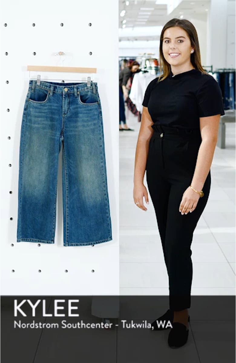 Wide Leg Crop Jeans, sales video thumbnail