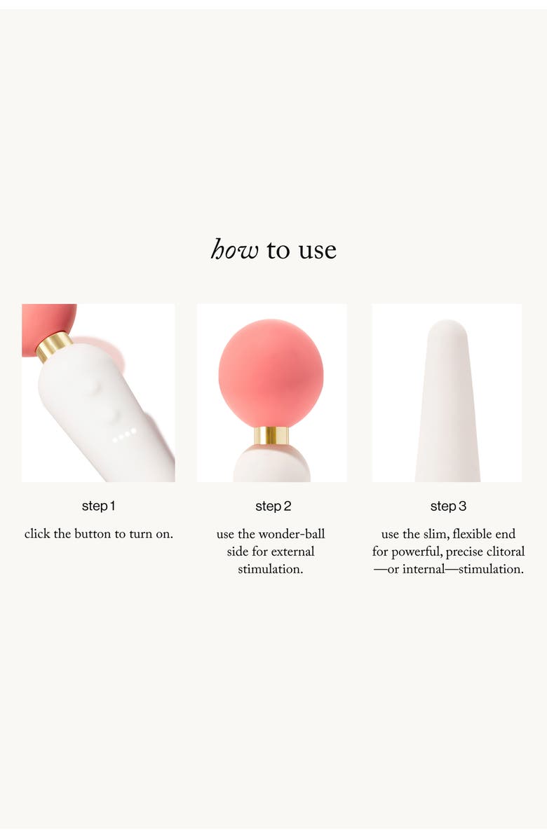 GOOP Double-Sided Wand Vibrator, Alternate, color, 