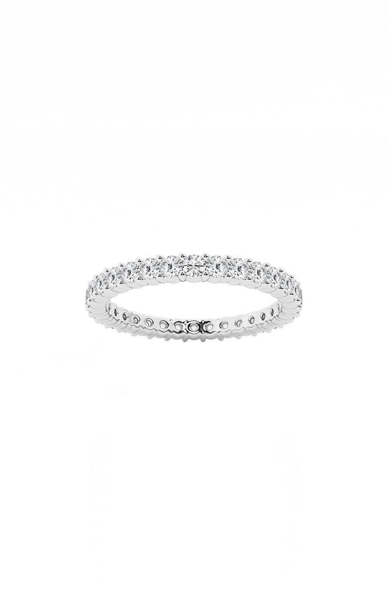 Badgley Mischka Collection Round Cut Lab Created Diamond Infinity Ring - 1.0 ctw., Main, color, Platinum