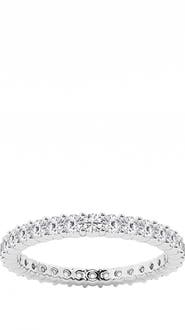 Badgley Mischka Collection Round Cut Lab Created Diamond Infinity Ring - 1.0 ctw.