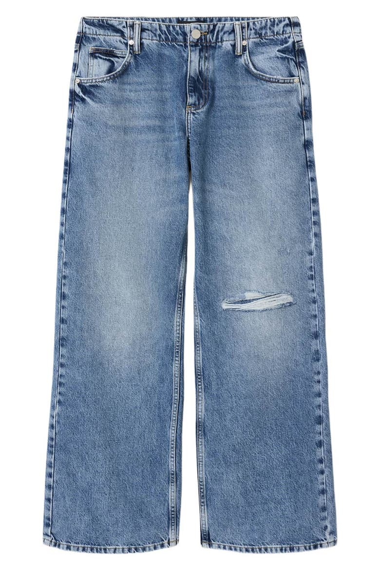 Tia Distressed Jeans, Alternate, color, DESTROY INDIGO