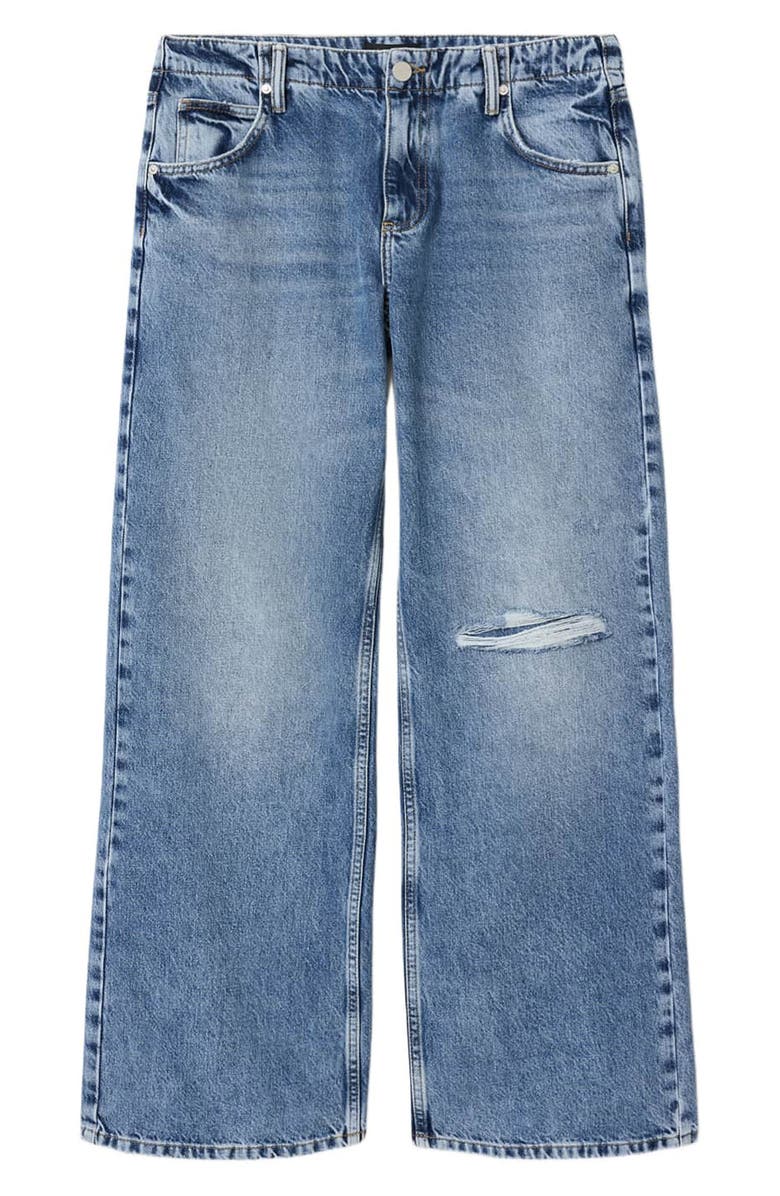 AllSaints Tia Distressed Jeans, Alternate, color, Destroy Indigo