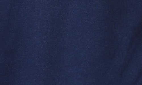 Shop Tailorbyrd Tropical Trim Modal Blend Piqué Polo In Navy