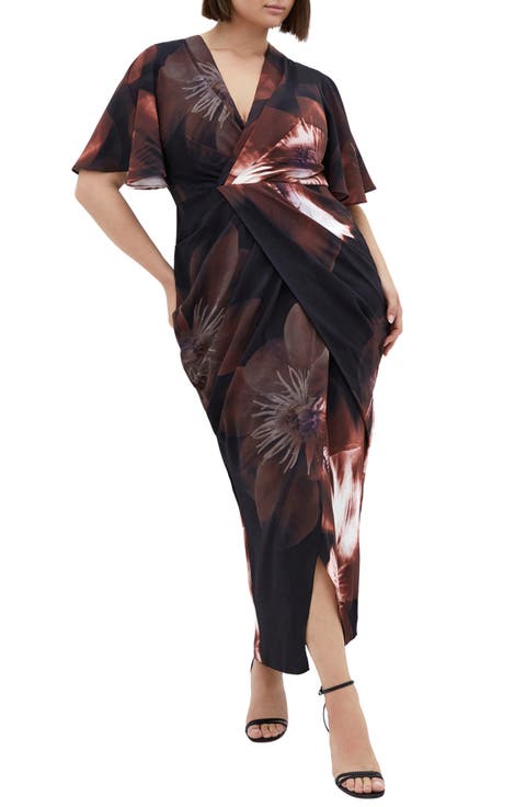 Braelynn Floral Print Maxi Dress