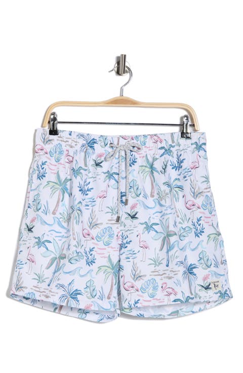 Endless Print Volley Swim Trunks