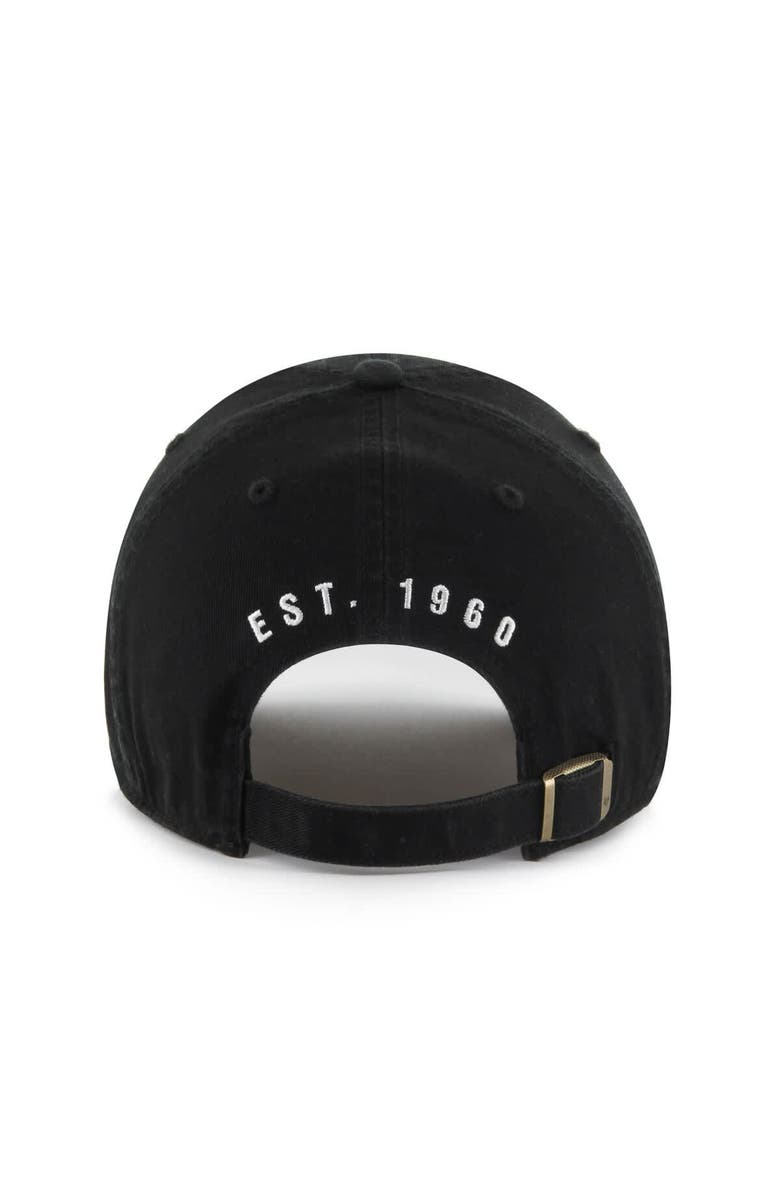 '47 Men's '47  Black Las Vegas Raiders Hard Hat Clean Up Adjustable Hat, Alternate, color, Black