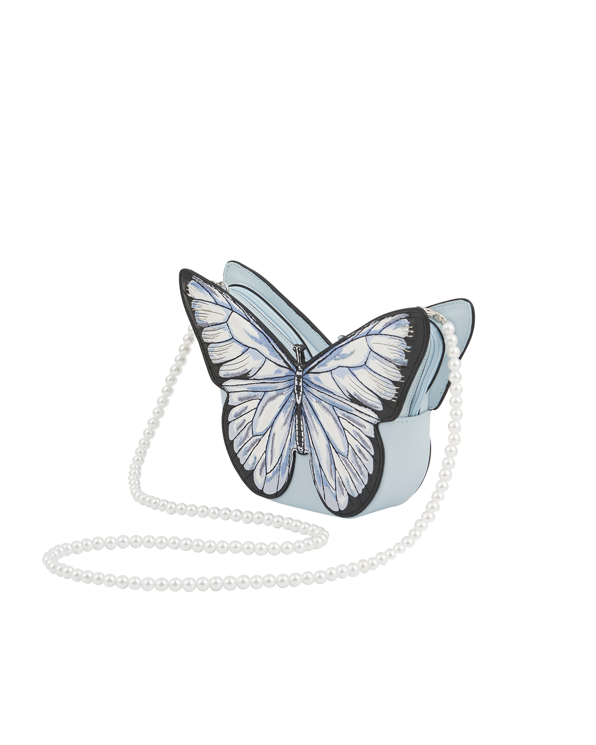 Fable England Blue Butterfly Bag, Alternate, color, Blue