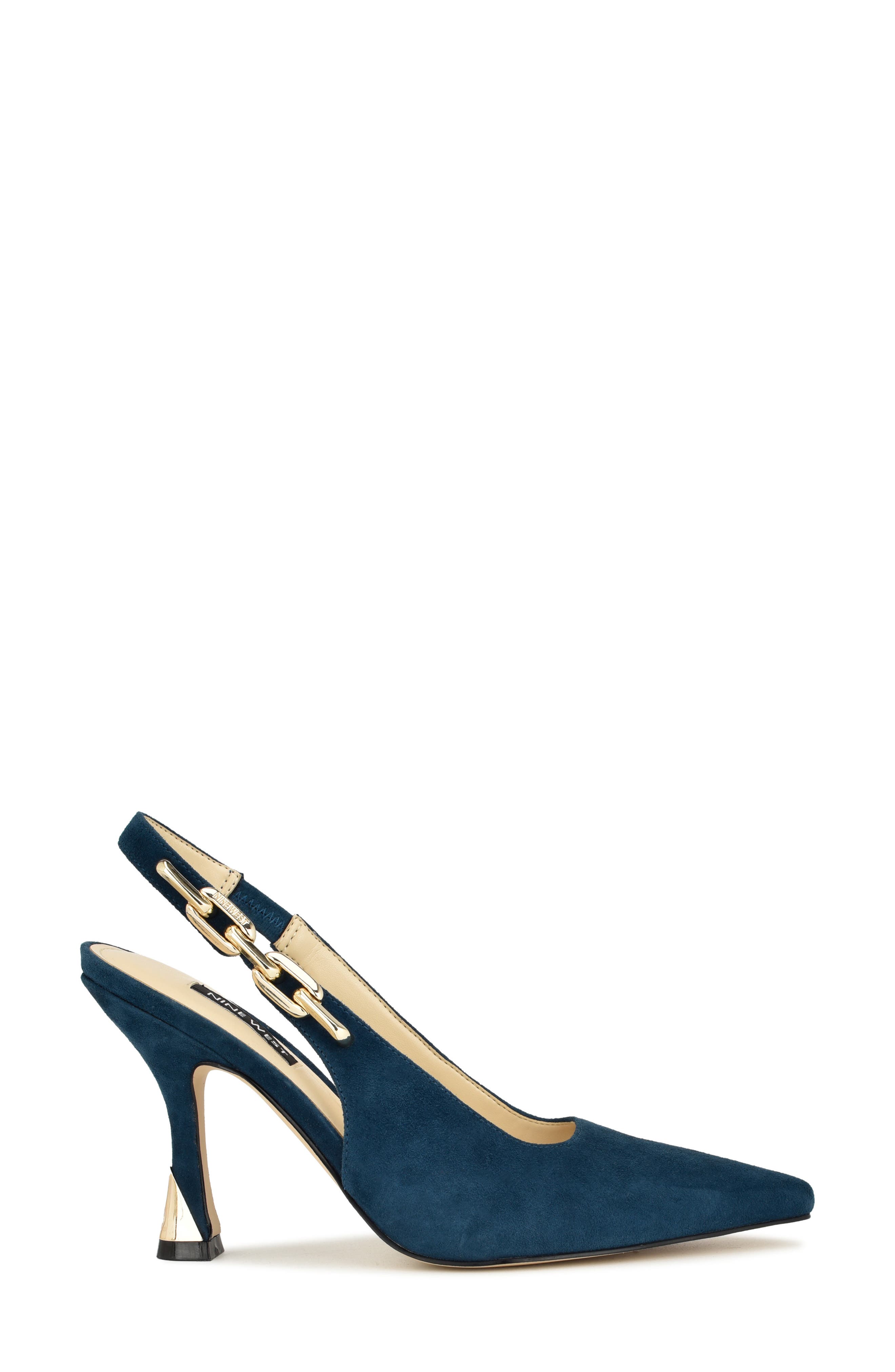 Nine West Veroni Slingback Pointed Toe Pump, Alternate, color, Dbl01