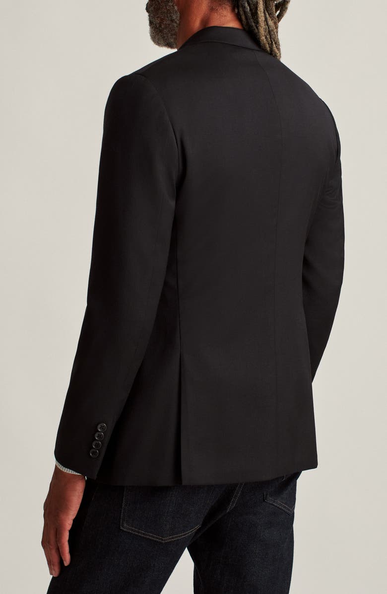 Bonobos Jetsetter Slim Fit Stretch Wool Suit Jacket, Alternate, color, Black